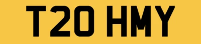 TOMMY TOM MATRÍCULA PRIVADA MATRÍCULA PERSONAL COCHE REG THOMAS THOM T20 HMY Foto 1 de 4