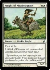 1x KNIGHT OF MEADOWGRAIN - Lorwyn - MTG - NM - Magic the Gathering