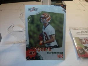 2010 Score Football  #335 - Dezmon Briscoe RC - Cincinnati Bengals  10-387 - Picture 1 of 2