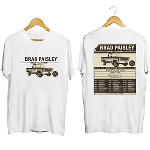 2025 Brad Paisley Truck Still Works World Tour Shirt Fans Gift Size S-4XL - Picture 1 of 5
