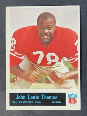 VINTAGE 1965 Philadelphia JOHN LOUIS THOMAS # 181 - NM-MT - Image 1 of 2