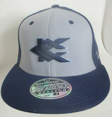 Gorra KC Barnstormers ajustada XL aprox 7 5/8" Liga de Béisbol Kansas City Gorra Foto 1 de 4