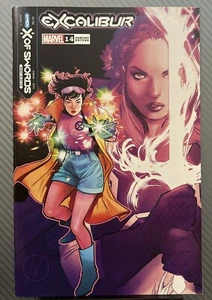 Cubierta variante Excalibur #14, X de espadas. Marvel X-men - Imagen 1 de 10