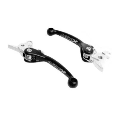 Kit de palancas de freno de embrague Streamline Reflex Breakaway negro KX 85 100 RMZ 250 450 Foto 1 de 3