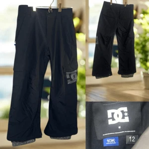 DC Banshee Insulated Youth Boys Girls Winter Snowboard Ski Snow Pants Size 12 - Picture 1 of 10