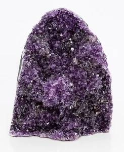 Geoda de amatista arco iris racimo de cristal decoración catedral base cortada 4,94 libras H1778 - Imagen 1 de 13