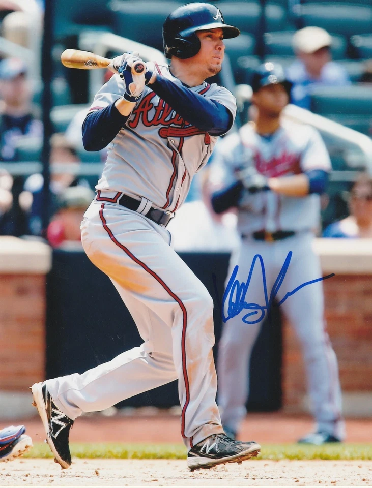KELLY JOHNSON ATLANTA BRAVES ACCIÓN FIRMADO 8x10 Foto 1 de 1