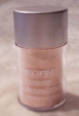 PRESCRIPTIVES Sunsheen ICY Cool Bronzing loose Powder .63 oz 18 g bronzer Rare - Image 1 of 4