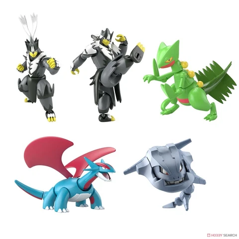 Pokemon Shodo Volume 5 3" Bandai Action Figure Toy Urshifi Steelix Salamence New Cover