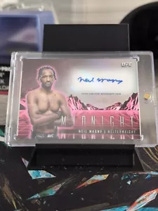 Neil Magny 2024 Topps Midnight UFC - Horizon Signatures Twilight #HS-NMY 10/99 - Picture 1 of 2