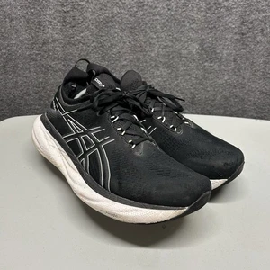 Scarpe da corsa ASICS GEL-Nimbus 25 nero bianco uomo misura 11,5 sneakers - Foto 1 di 7