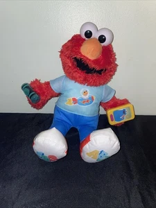 Peluche Elmo Sesame Street Gioca e Impara Impara 50 Frasi Luci Movimento  - Foto 1 di 8