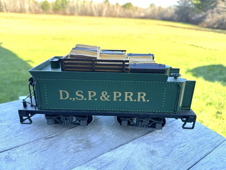 LGB 2018D DSP&PRR  Tender ONLY For 2-6-0 Steam Mogul Locomotive G Scale - Image 1 of 4