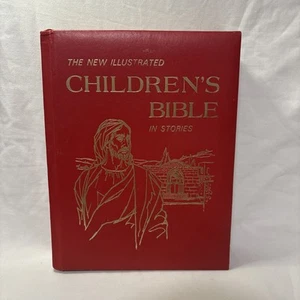 The New Illustrated Children's Bible In Stories Old & New Testament HC - Picture 1 of 5