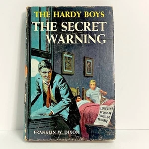 1938 Hardy Boys The Secret Warning Hardback #17 in Series - Picture 1 of 8