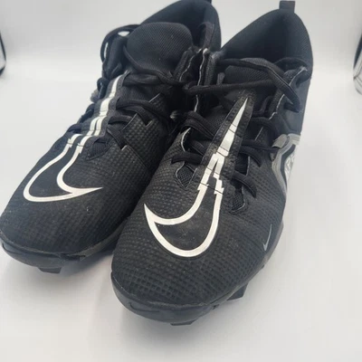 Chuteiras de futebol Nike Alpha Menace 3 Shark preto cinza CV0584-010 masculinas tamanho 11 de largura - Imagem 1 de 4