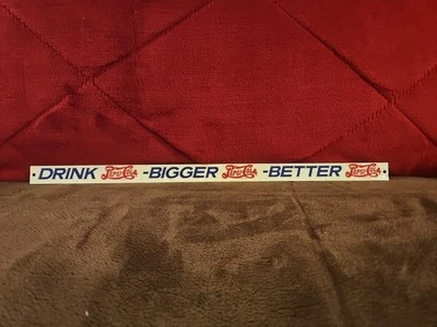 1940-е Pepsi Strip знак подлинный  - Изображение 1 из 2