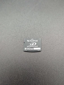 Fujifilm xD Picture Memory Card 512MB Fujifilm Type M Working - Picture 1 of 2