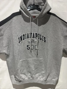 St Clair Apparel Indianapolis 500 Men’s Hoodie Sz XL Black Gray - Picture 1 of 8