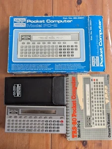 TRS-80 PC-2 Pocket Computer Radio Shack mit Box & Handbuch - Bild 1 von 15