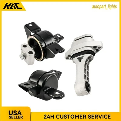 Juego de 3 montajes de motor aptos para Chevrolet Aveo 2004-2010 Aveo5 2007-2010 A5351 Foto 1 de 4