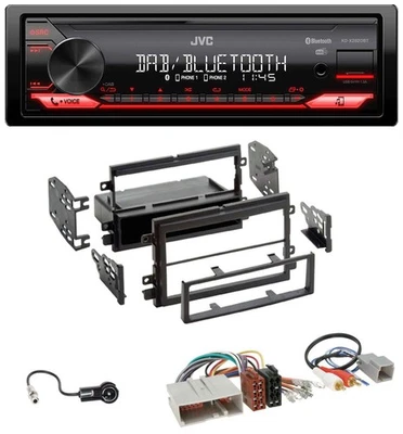 JVC Bluetooth USB DAB MP3 Autoradio für Ford Mustang, F150 (2004-2009) - Bild 1 von 4