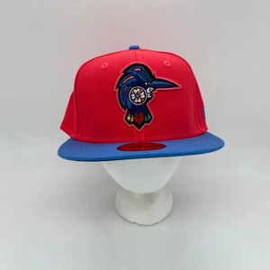 New Era 59Fifty Fayetteville Woodpeckers MiLB Fitted Hat Cap Size 7 5/8 Mens - Picture 1 of 6