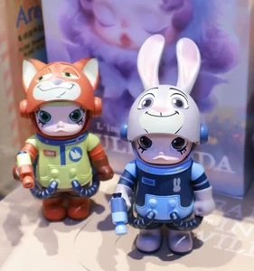 Mega Space Molly 100% Disney Zootopia Crazy Animals Figure 2pcs Gift - Picture 1 of 3