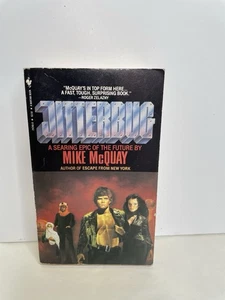 Jitterbug Mike McQuay selten 1984 Bantam Bücher PB Sci-Fi Fantasy Flucht aus NY - Bild 1 von 9