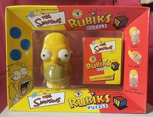 2001 Homer Rubik’s Puzzle & Hints Book (Item #5003) New Mint Boxed NIB Condition - Picture 1 of 8