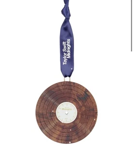 🎄 Taylor Swift Midnights Caoba Vinilo Adorno Navidad Navidad - Imagen 1 de 6