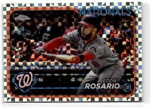 2024 Topps Chrome Update Eddie Rosario #USC189 X-Fractors Washington Nationals - Bild 1 von 2
