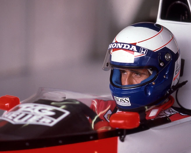 1989 F1 Racecar Driver ALAIN PROST Glossy 8x10 Photo Formula One Print Poster - Image 1 of 1