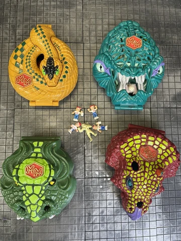 Mighty Max Doom Zone Playsets -Vintage 90’s Bluebird Toy Lot With Some Figures Cover