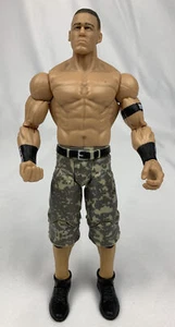 John Cena WWE Camo Wrestling Action Figure 2011 Mattel 6.5” Inches Tall - Picture 1 of 11