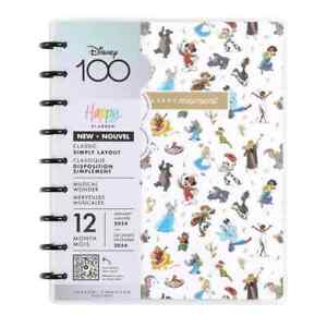New Disney 100 Exclusive Happy Planner 12-Month 2024 Classic