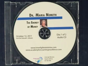 The Energy of Money (Disc 1) by Dr. Maria Nemeth {CD Disc Only No Tracking} - Foto 1 di 2