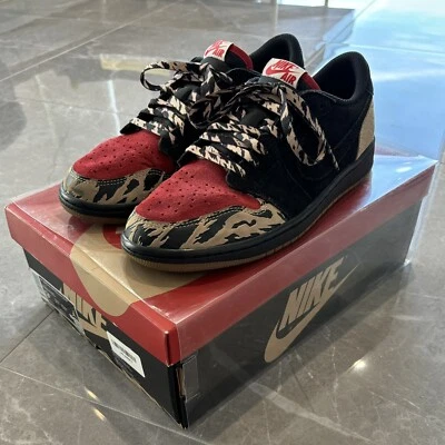 Nike Air Jordan 1 3 4 5 6 11 Retro Low Everglades Carnivore Solefly Mens US 9.5 - Изображение 1 из 4