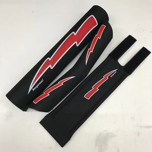 DANGEROUS BMX LIGHTNING  BOLT PAD OLDSCHOOL V-handle bar - Picture 1 of 10