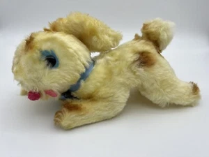 Vintage gelber Osterhase Hase Plüsch Draht Ohren Stofftier Karneval Preis - Bild 1 von 9