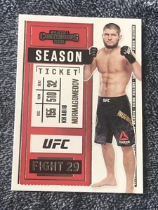2021 PANINI CHRONICLES UFC BASE CONTENDERS SEASON TICKET #2 KHABIB NURMAGOMEDOV - Picture 1 of 2
