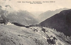Schweiz - PUSCHLAV Poschiavo (GR) Ober-Engadin - Berninabahn - Alp Grüm - Verlag - Bild 1 von 2