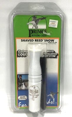 NEW Primos Goose Call Shaved Reed Snow Extra Loud 828 - Image 1 of 2