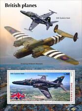 British Planes Aviation MNH Stamps 2022 Sierra Leone S/S