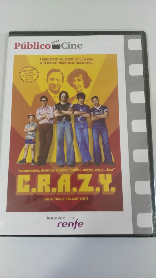 C.R.A.Z.Y. Crazy DVD Jean-Marc Vallee Spain Edition Spanish French New - Image 1 of 1