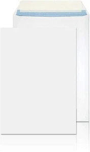 30 x C4/A4 Plain White Envelopes 80 GSM Peel and Seal Wallet 229 x 324mm Pocket - Picture 1 of 5