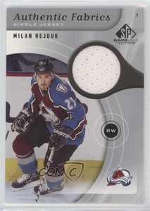 2005-06 SP Game Used Edition Authentic Fabrics Milan Hejduk #AF-HJ