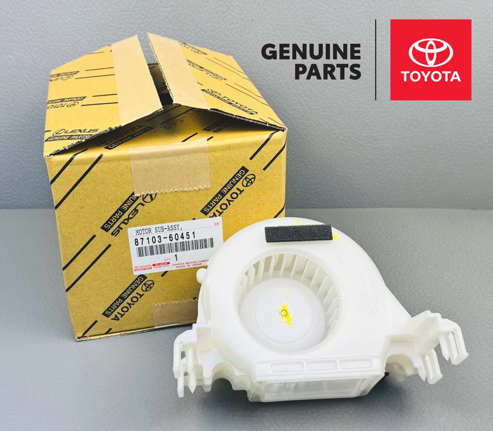 Motor soplador con ventilador OEM Toyota Land Cruiser Sequoia Lexus LX570 87103-60451 Foto 1 de 4