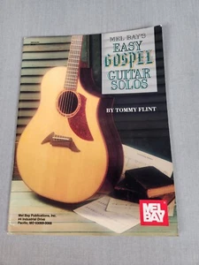 Mel Bay Presents Easy Gospel Guitar Solos Tommy Flint 1989 SIGNED Amazing Grace - Picture 1 of 4