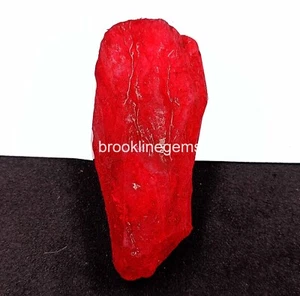 200TCW Natural Mozambique Red Ruby Loose Gemstone Dyed Rough 24M - Picture 1 of 8